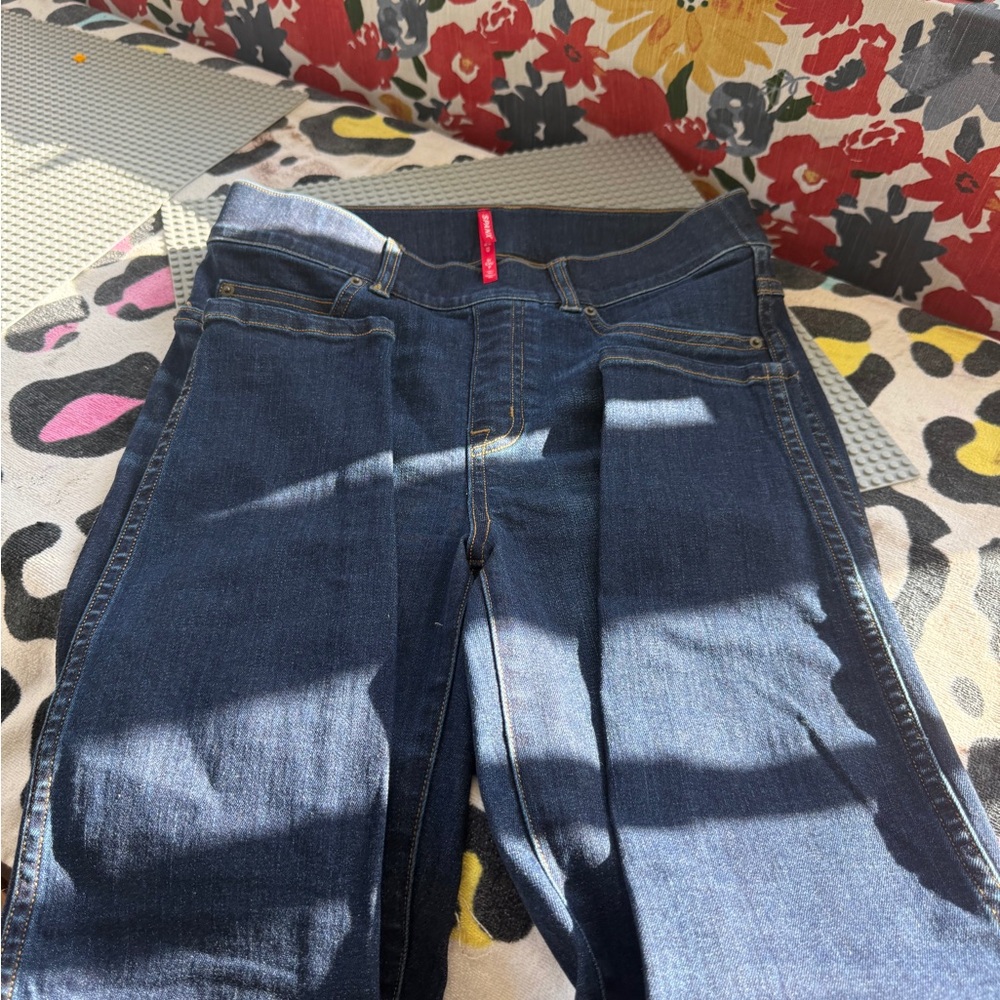 SPANX Dark Blue Skinny Jeans